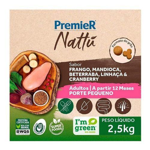 Imagem de Premier nattu caes ad mandioca rp 2.5kg