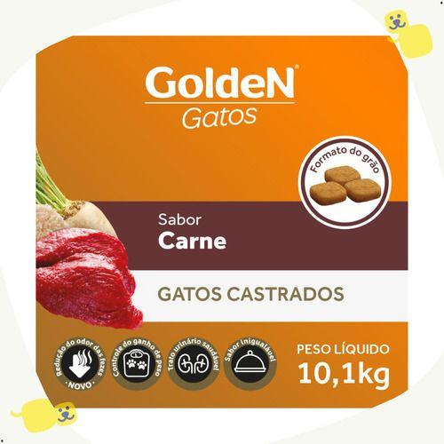 Imagem de Premierpet Golden Premium Para Gato Castrado Adulto  Sabor Carne Sacola 10,1kg