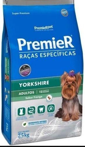 Imagem de Premierpet Premier Super Premium Raças Específicas Yorkshire Cão Adulto - Pequena - Frango - 7.5 Kg - Sacola - Seca