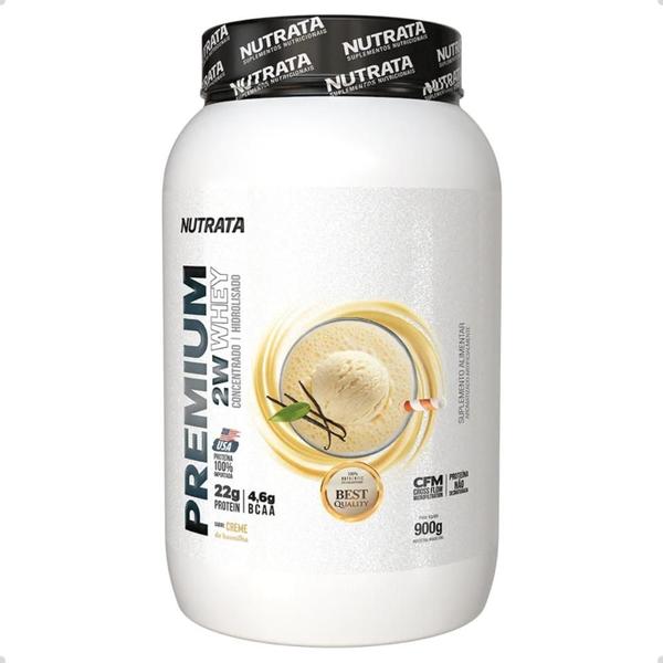 Imagem de Premium Whey 2W Concentrado Isolado 900g Nutrata