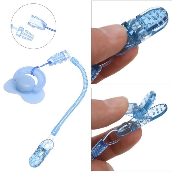 Prendedor chupeta universal modelo mola facil de limpar bebe infantil - MBBIMPORTS Imagem de Prendedor chupeta universal modelo mola facil de limpar bebe infantil