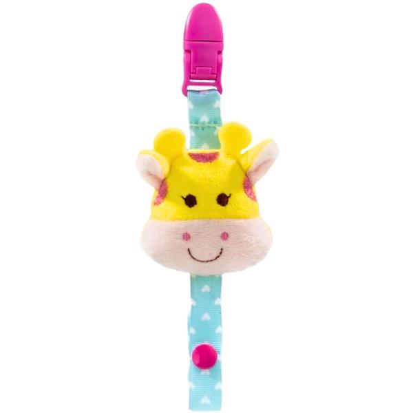 Imagem de Prendedor De Chupeta Animal Fun Girafinha 13146 - BUBA