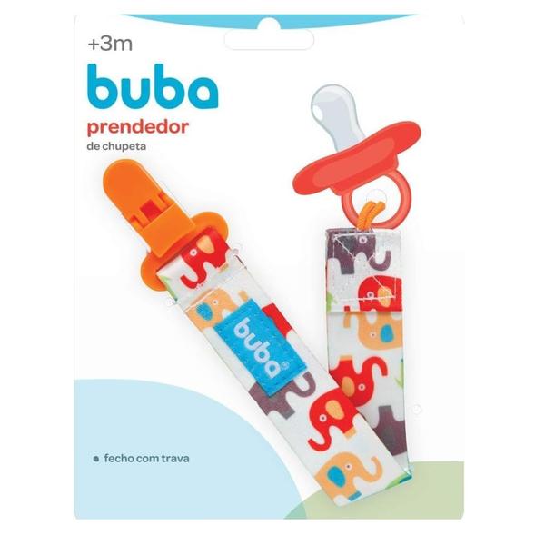 Prendedor de Chupeta Buba Elefantinho Imagem de Prendedor de Chupeta Buba Elefantinho