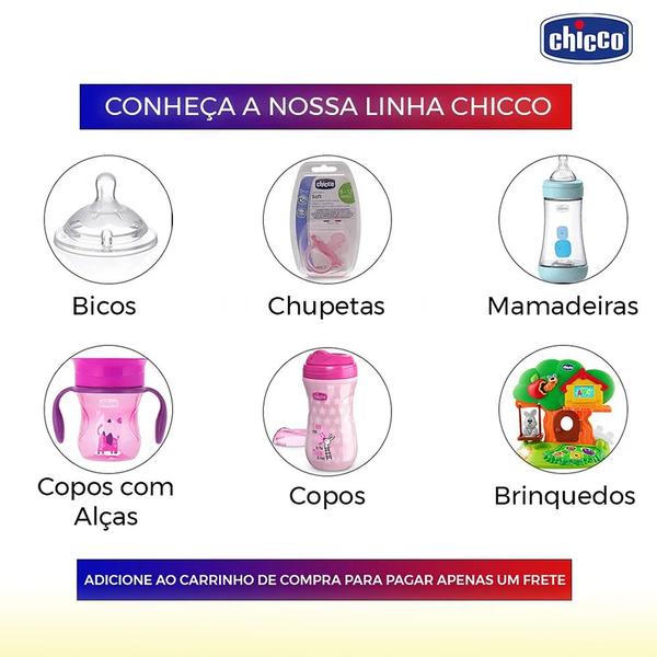 Imagem de Prendedor de Chupeta Chicco Fashion Clip Boy