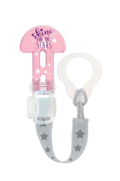 Prendedor De Chupeta Clip It & Cover Rosa - Mam Imagem de Prendedor De Chupeta Clip It & Cover Rosa - Mam