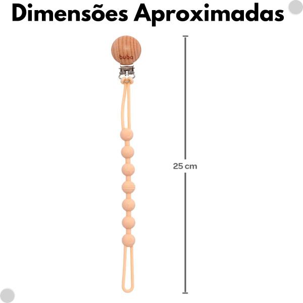 Imagem de Prendedor de Chupeta Em Silicone Livre BPA - Buba