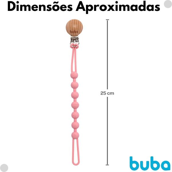 Imagem de Prendedor de Chupeta Em Silicone Livre BPA - Buba