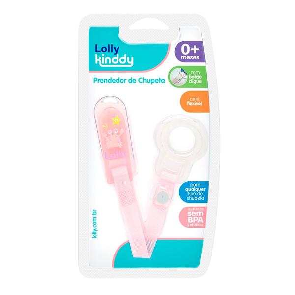 Prendedor de Chupeta Lolly Kinddy 0+ Meses Oceano Rosa 1 Unidade Imagem de Prendedor de Chupeta Lolly Kinddy 0+ Meses Oceano Rosa 1 Unidade