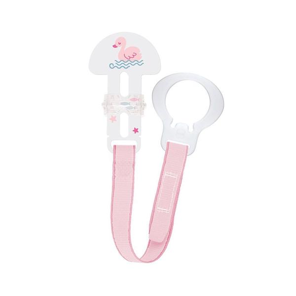Prendedor De Chupeta Mam Clip 0m+ Rosa Imagem de Prendedor De Chupeta Mam Clip 0m+ Rosa