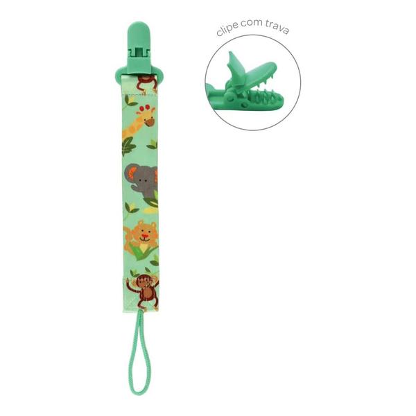 Prendedor De Chupeta Safari 10669 - Buba Imagem de Prendedor De Chupeta Safari 10669 - Buba