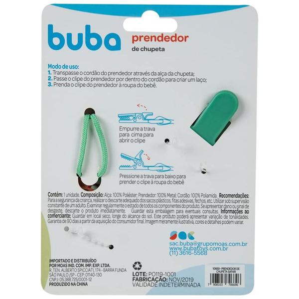 Prendedor De Chupeta Safari 10669 - Buba Imagem de Prendedor De Chupeta Safari 10669 - Buba