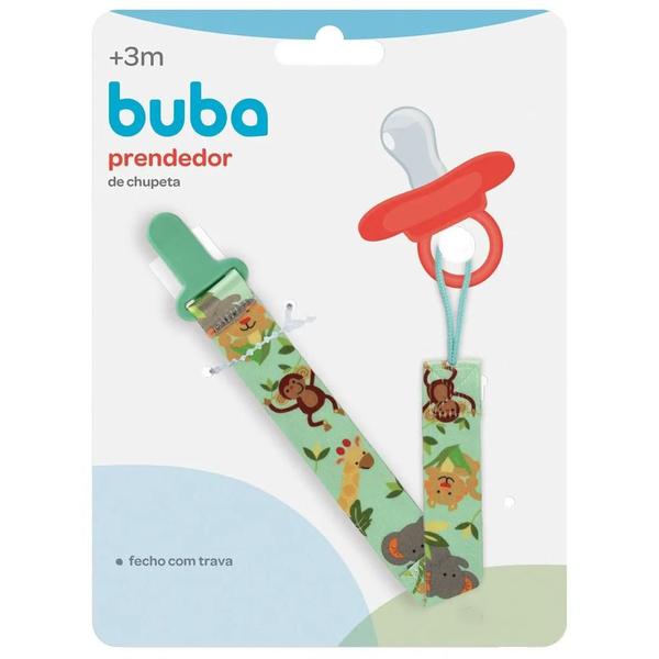 Prendedor De Chupeta Safari 10669 - Buba Imagem de Prendedor De Chupeta Safari 10669 - Buba