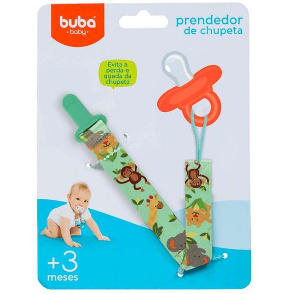 Imagem de Prendedor de Chupeta Safari (3m+) Buba