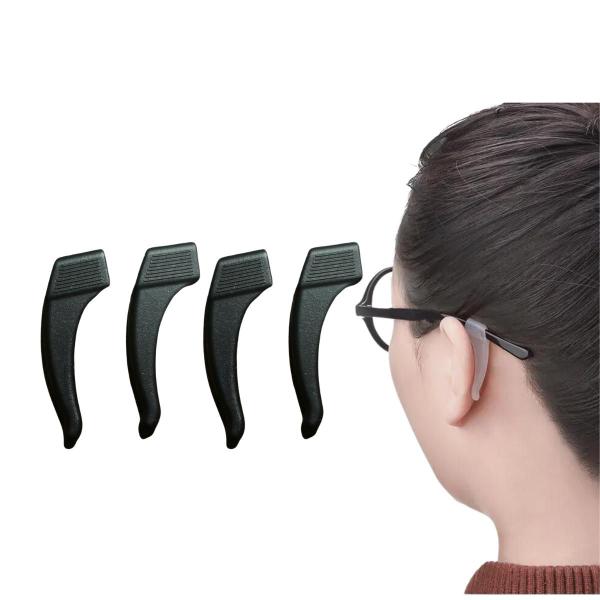 Imagem de Prendedor de óculos gancho de orelha Suporte trava 2 Uni 1 Par