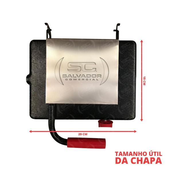 Imagem de Prensa Sanduicheira Mini Grill Gás Pr-220G + Kit Gás Progás