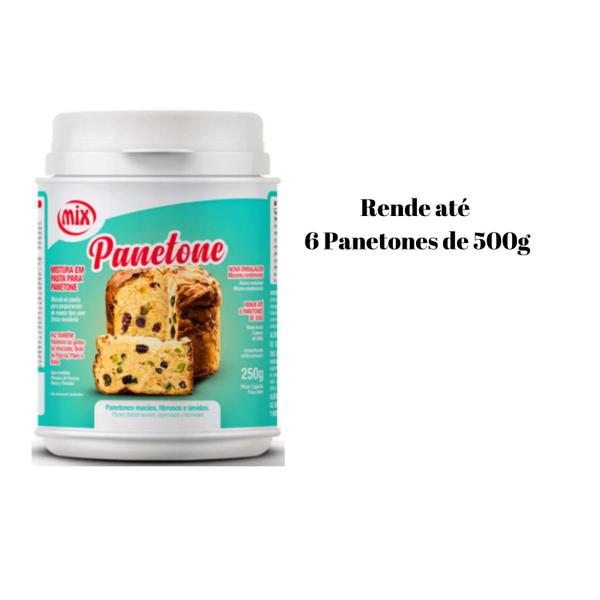 Preparado Mistura Para Panetone, Chocotones, Bolos 250g Mix Imagem de Preparado Mistura Para Panetone, Chocotones, Bolos 250g Mix