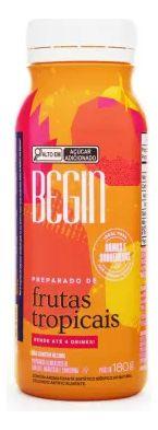 Imagem de Preparado para drinks begin sabor frutas tropicais de 180g