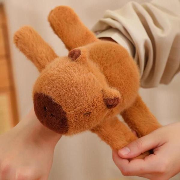 Imagem de Presente Adolescente Capivara Pelúcia Boneca Macia Fofo Animal De Pelúcia Pulso Abraço Anime