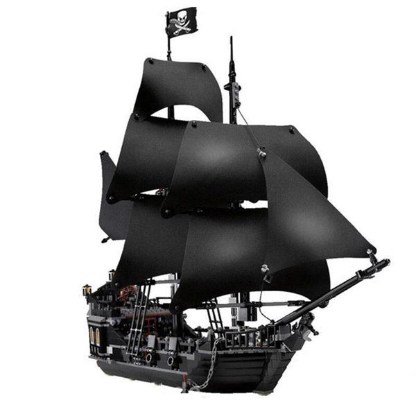 Imagem de Presente de aniversário do Pearl Ship Pirates Model Building Blocks  Blocks