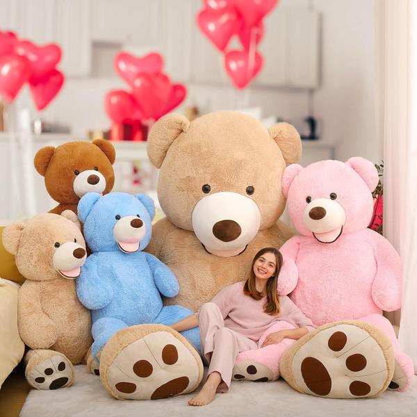 Imagem de Presente de dia dos namorados Teddy Bear MaoGolan Giant Plush 150 cm