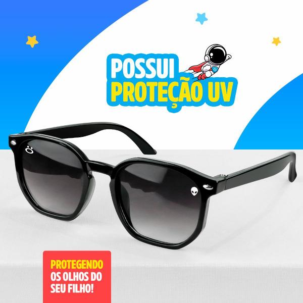 Imagem de Presente de Menino: Relogio Digital Infantil Alienigena+ Colar + Oculos Sol Anti-UV Original + Caixa