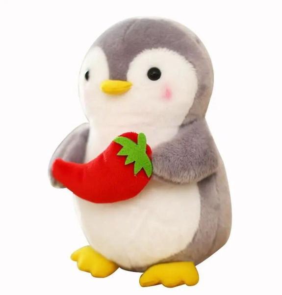 Imagem de Presente de pelúcia Soft Penguin Animals Wokex 25 cm Kawaii para crianças