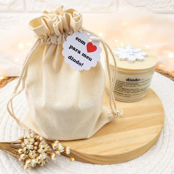 Imagem de presente dinda VELA AROMATICA 100G SAC ORGANZA CERA COCO SDE