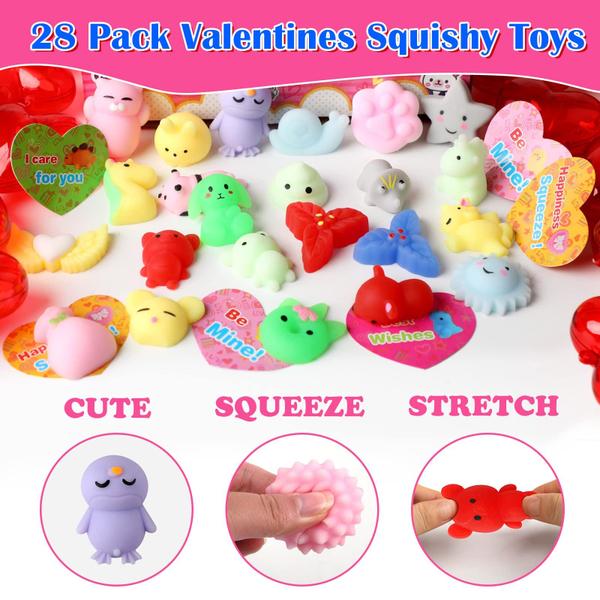 Imagem de Presentes de Dia dos Namorados Mantyplay Squishy Toys com cartões para crianças