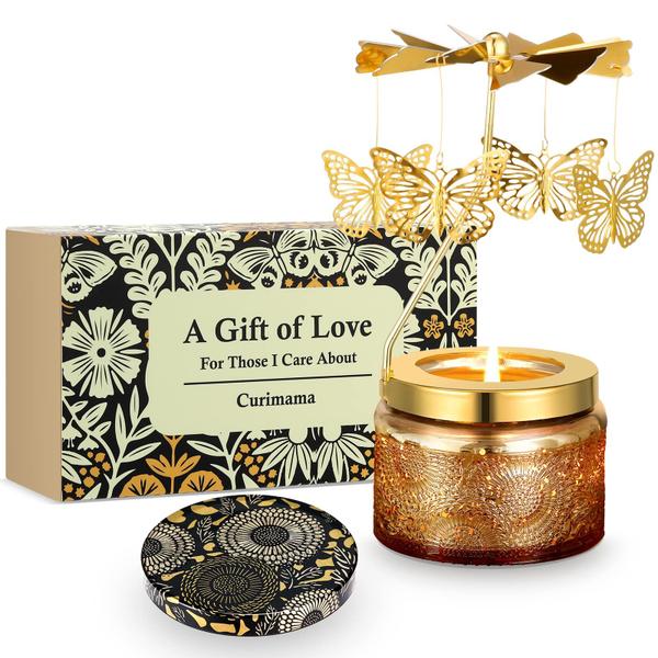 Imagem de Presentes perfumados rotativos Candle Curimama Butterfly para mulheres