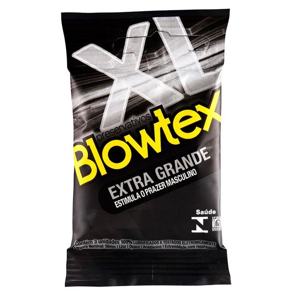 Imagem de Preservativo Blowtex Extra Grande 3 Unidades