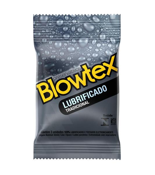 Imagem de Preservativo Blowtex Lubrificado  c/ 3 Unidades