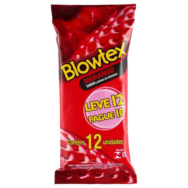 Imagem de Preservativo Blowtex Morango Leve 12 Pague 10