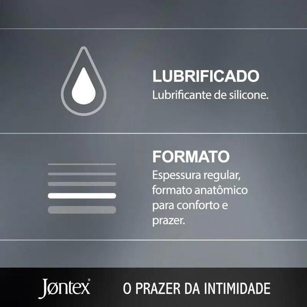 Imagem de Preservativo Jontex Lubrificado 8 Unidades