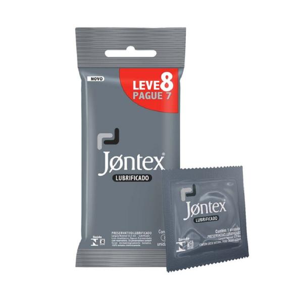 Imagem de Preservativo Jontex Lubrificado Leve 8 Pague 7