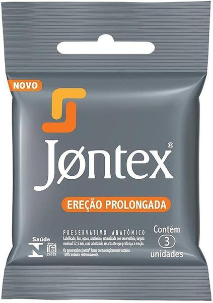 Imagem de Preservativo Jontex Marathon com 3 Unidades