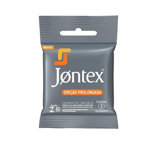 Imagem de Preservativo Jontex Marathon com 3 Unidades