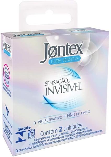 Imagem de Preservativo Jontex Sensação Invisível 2 Unidades