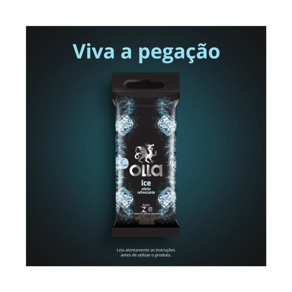 Imagem de Preservativo Olla Ice 6 Unidades