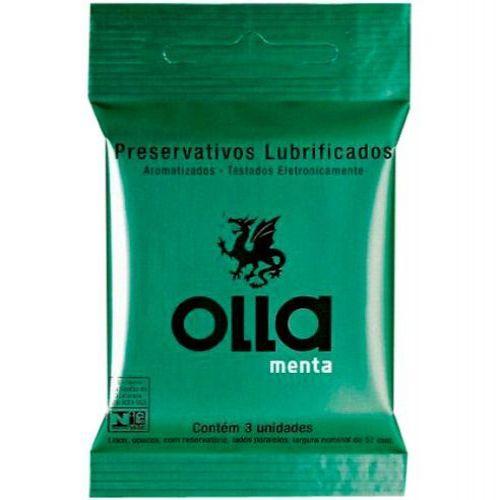 Imagem de Preservativo Olla Menta Com 3 Unidades