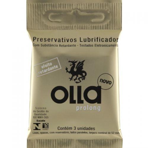 Imagem de Preservativo Olla Prolongada Com 3 Unidades