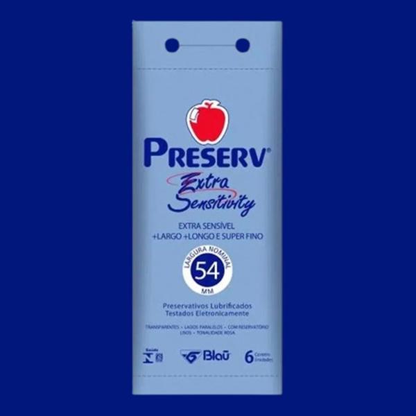 Imagem de Preservativo Preserv Extra Sensitivity 6 Unidades - Preserv