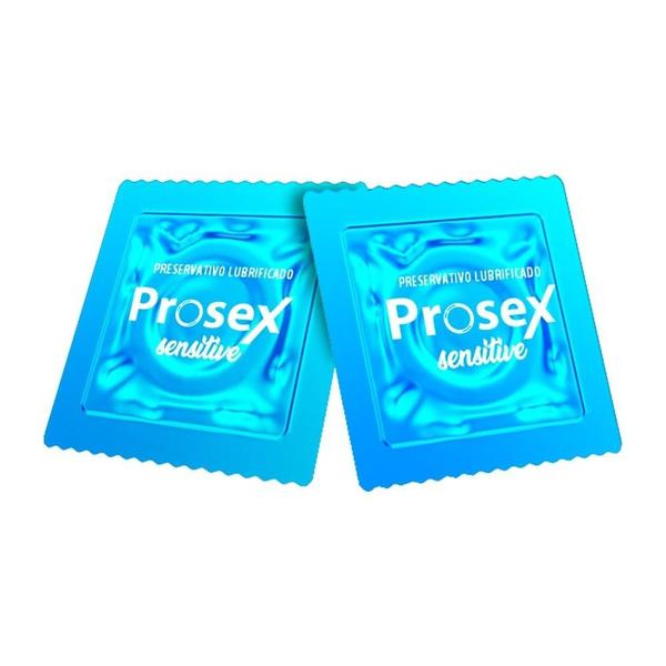 Imagem de Preservativo Prosex Sensitive 12 Embalagens com 3 Unidades