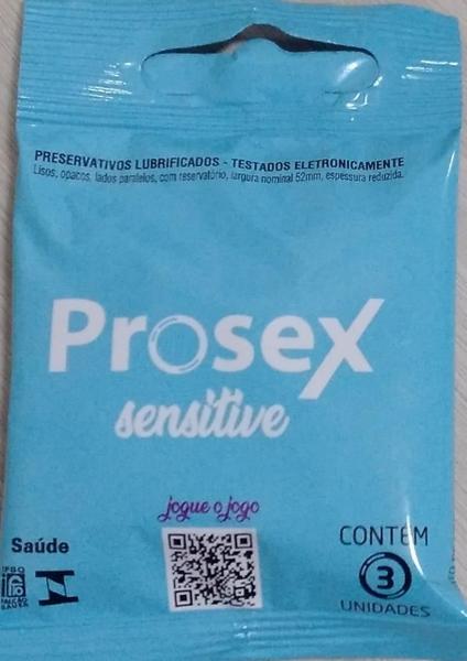 Imagem de Preservativo Prosex Sensitive Premium 3Un