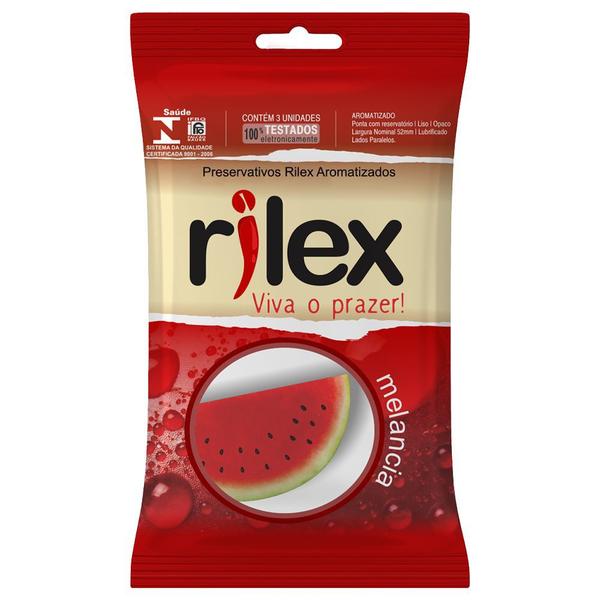 Imagem de Preservativo Rilex Melancia 3und