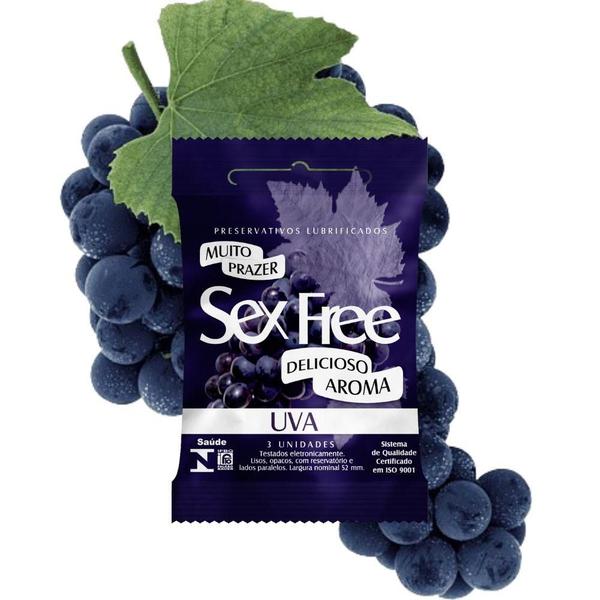 Imagem de Preservativo Sex Free Delicioso Aroma 3 Unidades