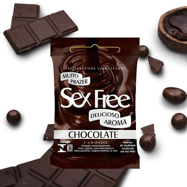 Imagem de Preservativo Sex Free Delicioso Aroma 3 Unidades