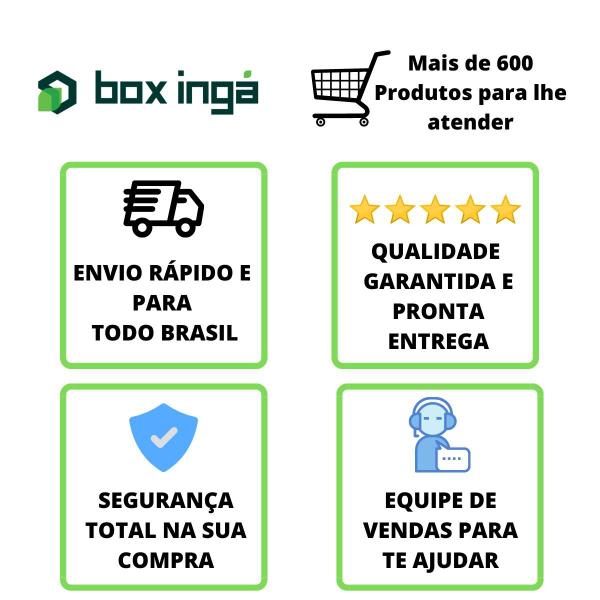 Presilha Bloqueadora para Barras 1 (25,4mm) - BOX INGÁ Imagem de Presilha Bloqueadora para Barras 1 (25,4mm)