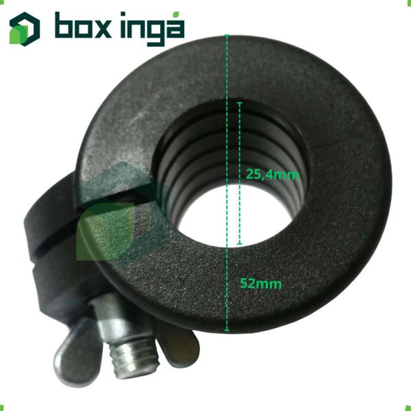 Presilha Bloqueadora para Barras 1 (25,4mm) - BOX INGÁ Imagem de Presilha Bloqueadora para Barras 1 (25,4mm)