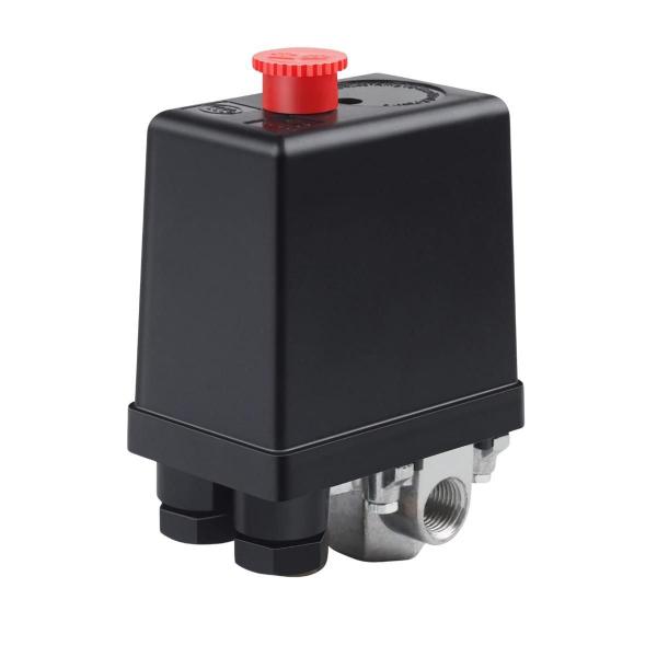 Pressostato Para Compressor De Ar 100/140 Psi 4 Vias 1/4 Npt - Chiaperini Imagem de Pressostato Para Compressor De Ar 100/140 Psi 4 Vias 1/4 Npt