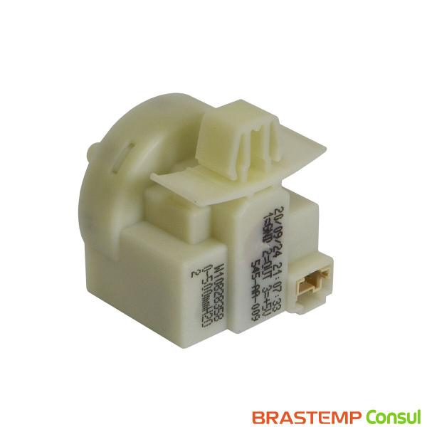 Imagem de Pressostato / sensor de pressão de água lavadora brastemp / consul bwu11ab bwp11a9 bwg12ab  w10828358